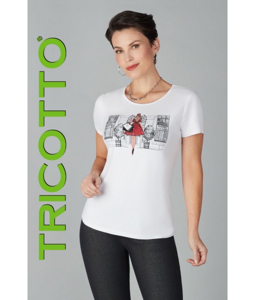 T-shirt avec imprimé-Tricotto