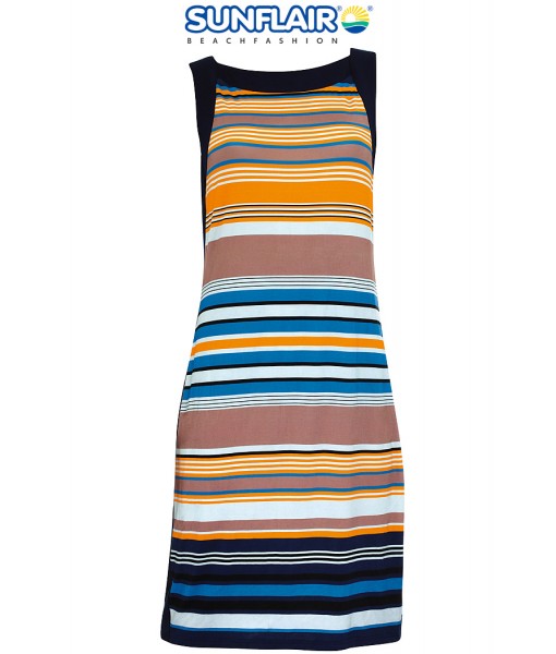 Colorful striped dress-Sunflair